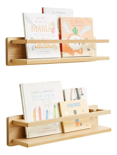 Repisa Colgante Kids X 2 Unidades Excelente Para Libros 