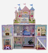 Comprar Casita De Muñecas Con Muebles, Casa De Barbies, Castillo
