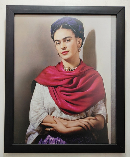 Litografía De Imagen De Frida Kahlo 55 X 45 Cms