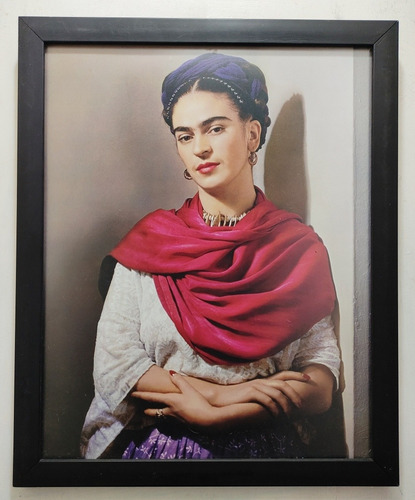 Litografía De Imagen De  Frida Kahlo 55 X 45 Cms