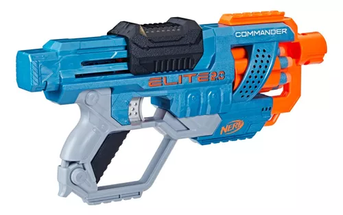 Lança Dardos Nerf Elite 2.0 Commander Rd-6 Tambor Giratório para 6