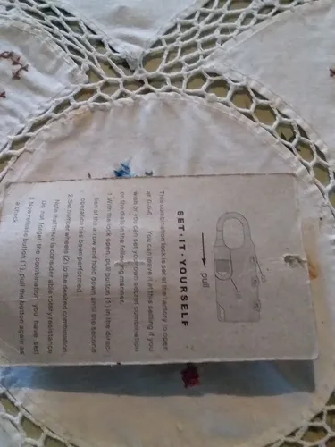 Candado Viajero De Combinacion