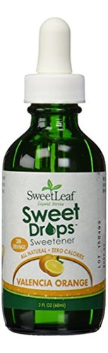 Sweetleaf Líquido Stevia Valencia Naranja 2 Oz