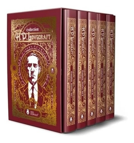 Lovecraft Complete Collection - Del Fondo - 5 Libros /