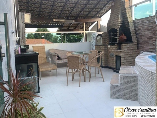 Imagem 5 de 5 de Excelente Casa Triplex Á Venda 3/4 Com Piscina E Área Gourmet Privativas | Stella Maris