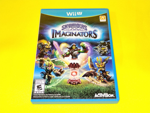 Skylanders Imaginators Juego Original Wiiu Sin Figuras (Usado)