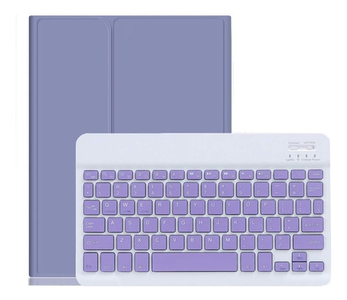 Funda Con Teclado Yeehi / Para iPad Mini 6 / Purple.