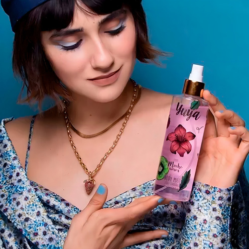 Set Body Mist Y Emulsión Corporal Yuya Amor Mucho Amor