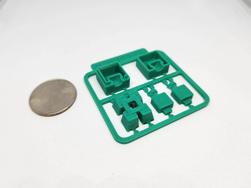 Mini Creeper Minecraft 3d Para Armar Kit Estilo Tarjeta