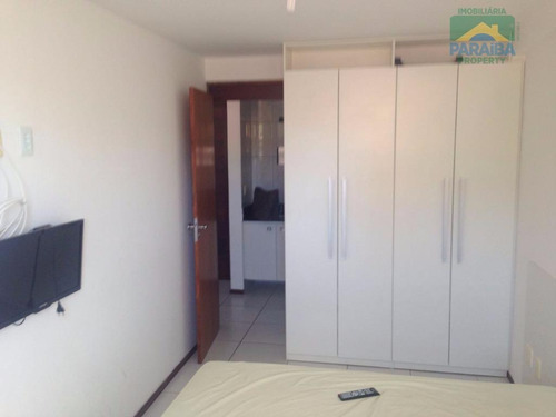 Imagem 12 de 14 de Apartamento Residencial À Venda, Manaíra, João Pessoa. - Ap0691