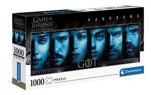 Puzzle Clementoni 1000 Piezas Panorama Game Of Thrones Got 