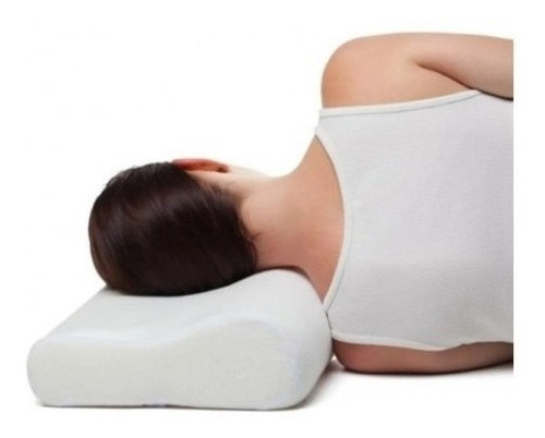 Almohada Cervical Viscoelástica Flex Memoria Dormir Descanso