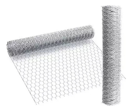 Malla Hexagonal 1/2 PuLG Pollito Galvanizada 0,90 X 25 Mts