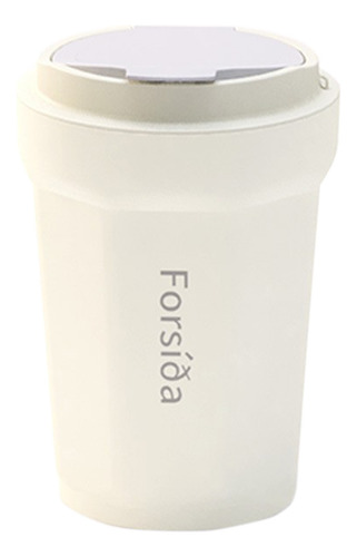 Bote De Basura De Plástico Con Forma De Taza De Café De 3.1