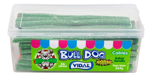 Gomitas Bull Dog Regaliz Cables Sandia Barata La Golosineria