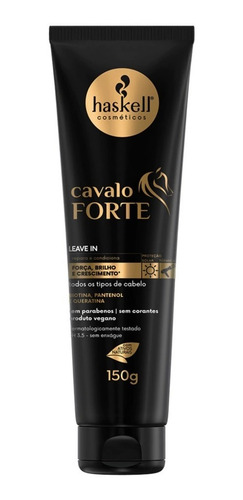 Haskell Cavalo Forte Kit Força E Brilho 5x1 completo