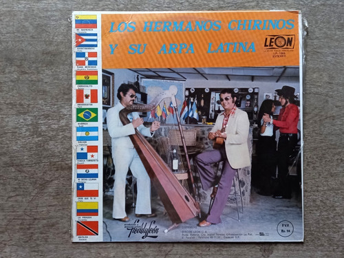 Disco Lp Hermanos Chirinos - Arpa Latino (s/f) Sellado R20