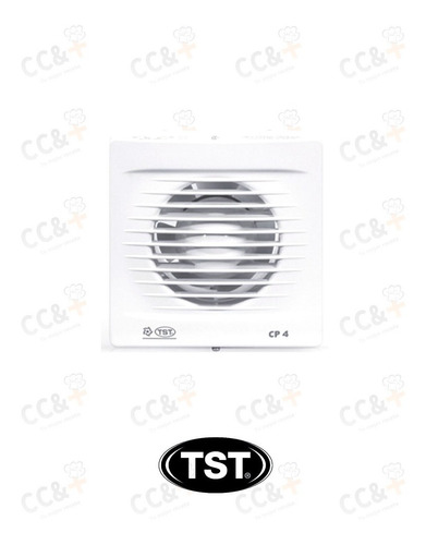 Imagen 3 de 7 de Extractor De Baño Tst 6 Pulgadas Embalaje Extra Gratis