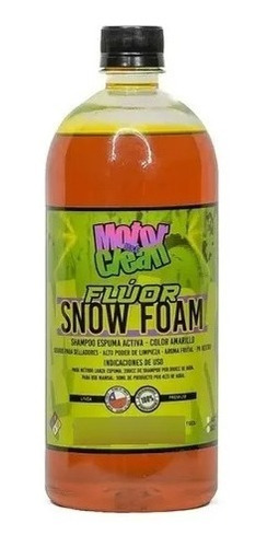 Shampoo Ph Neutro Snow Foam Flúor 1 Lt. Motor Clean