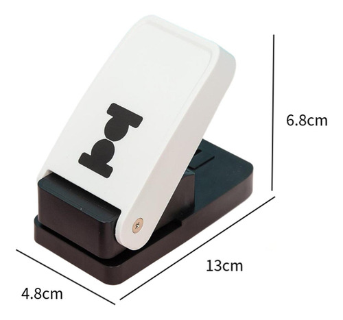 Perforadora De Pestañas Para Hacer Tarjetas De Cuaderno,