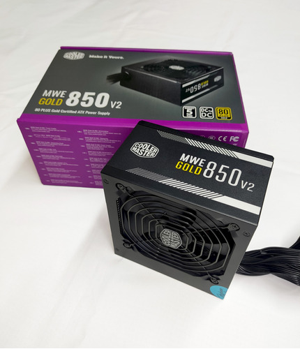 Fonte 850w Cooler Master 80 Plus Gold Mwe 850 V2