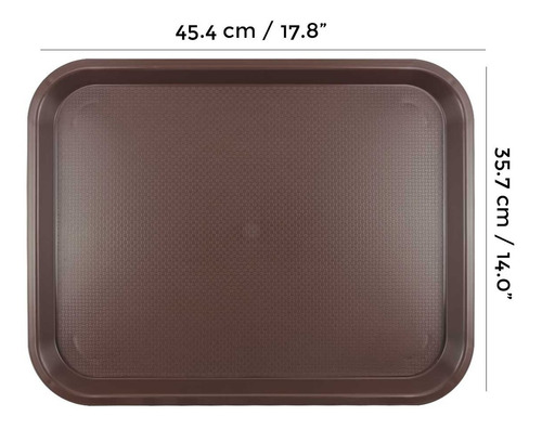 Imagen 5 de 8 de Bandeja Charola De Alimentos Servicio 14x18 PuLG. (grande)