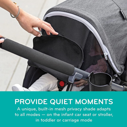 Sistema De Viaje Pivot Vizor Con Asiento Infantil- Evenflo