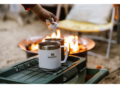 Taza Camp Mug Stanley 354 Ml Color Blanco Liso