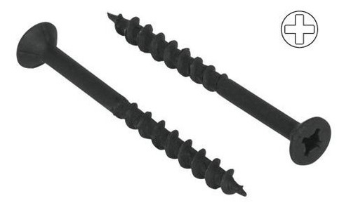Imagen 1 de 4 de Pija Plana Cuadrex No. 8 X 2-1/2' Fiero 44896