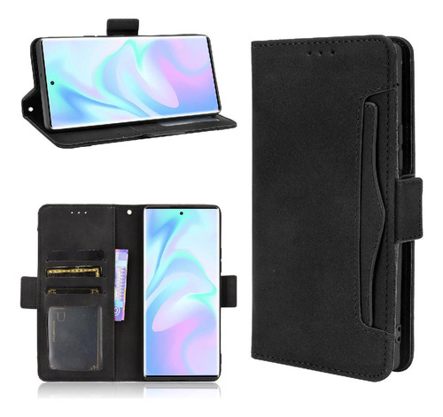 Funda Magnética Tipo Cartera For Zte Axon 30 Ultra 5g