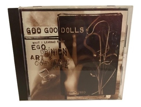 Goo Goo Dolls  Ego, Opinion, Art & Commerce Cd Us Usado