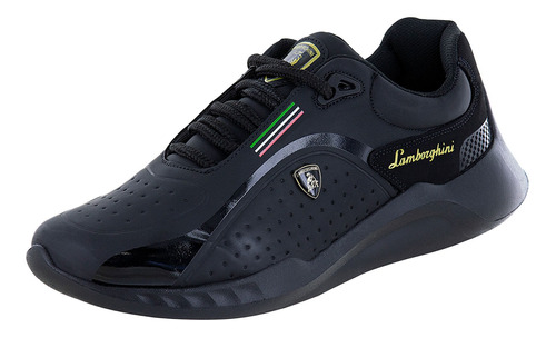 Tenis Sneaker Negro Lamborghini 3055489