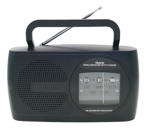 Radio Portátil Am/fm Stromberg Carlson Ra 2010 220v - Pilas