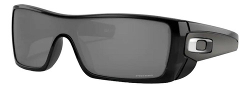 Óculos de sol Oakley Batwolf Standard armação de o matter cor black ink, lente black de plutonite prizm, haste black ink de o matter - OO9101