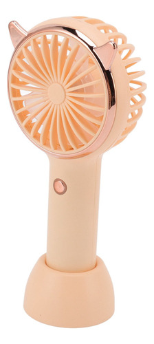 Ventilador Portátil Cat Ears, 3 Niveles, Carga Usb, Mini
