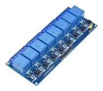 Comprar Módulo Rele Relé 5v 10a 8 Canais Para Arduino Pic Automacao