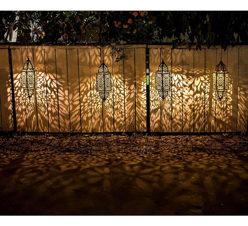 Luces Solares Colgantes Twinkya Para Exterior, Jardin, De...