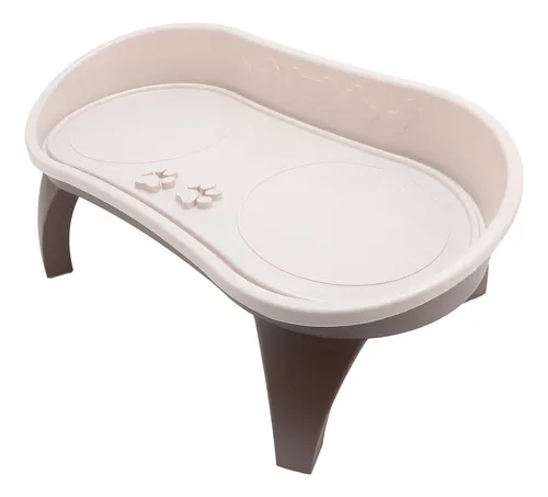 Elevated Dog Bowl Tray Pet Feeding Neck Spine Protection