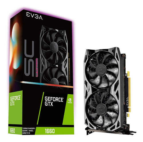 Tarjeta De Video Nvidia Evga Sc Ultra 1660 6gb