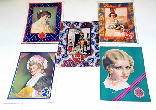 Lote 5 Antguas Revistas Para Ti 1920's Con Publicidades L1 (Usado)