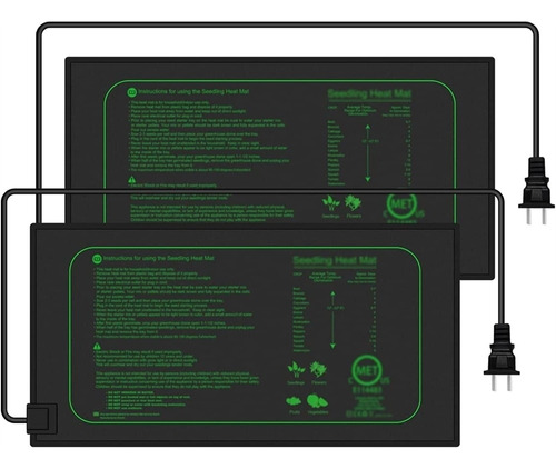 Sistemas De Cultivo De 2 Alfombrillas De Calor Para Semillas