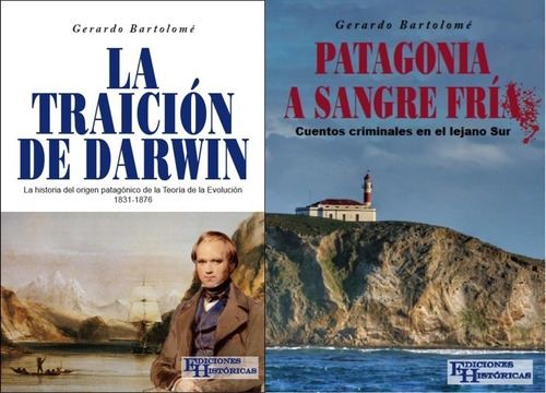 Imagen 1 de 3 de Combo La Traición De Darwin + Patagonia A Sangre Fria