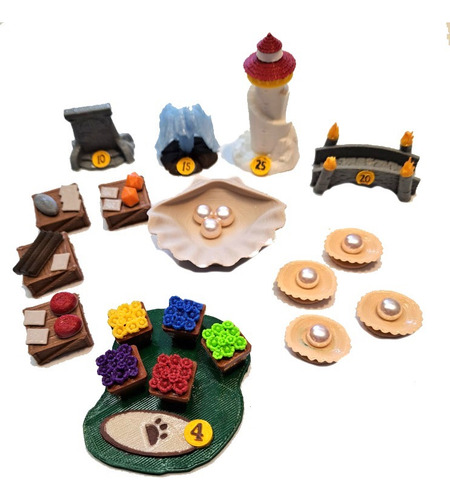 Everdell - Kit 3d - Expansões (sem Trabalhadores)