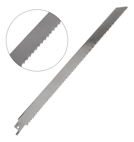 Potencia Recíproca De Acero De 300 Mm Con Dientes Finos