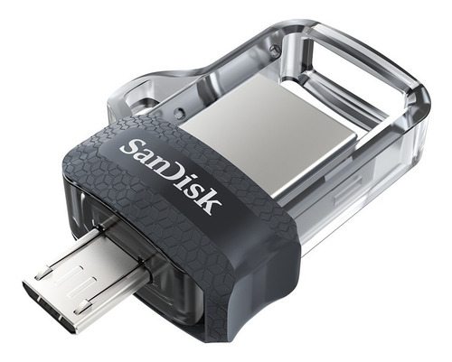 Pendrive SanDisk Ultra Dual m3.0 64GB 3.0 preto