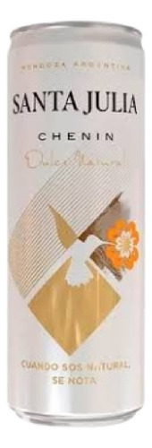 Santa Julia Chenin Dulce Natural - Lata 355cc X6u