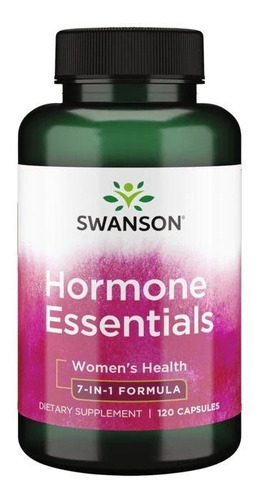 Swanson Hormonas Esenciales 120 Caps Sabor Sin Sabor