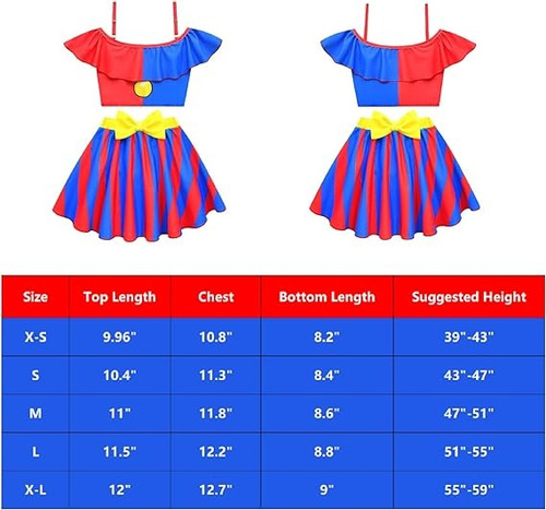 Trajes De Baño 3pcs Bañador Digital Circus Para Niños Ropa .