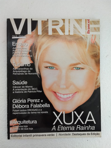 Revista Vitrine Brascol N° 9 Com Xuxa (Usado)