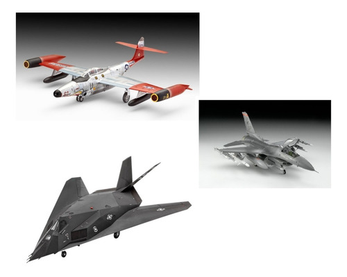 Gift Set Us Air Force 75th Anniversary By Revell # 5670